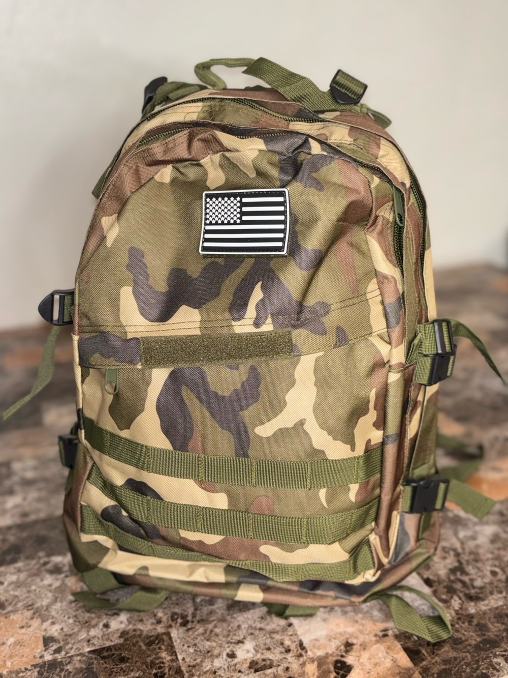 🎯 Full size Camo Backpack – Hunting, Camping, Hiking & Travel 🌲🦌🎒
